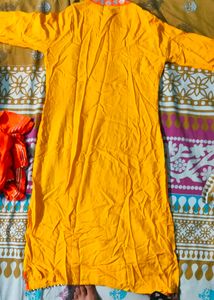 yellow sharara set