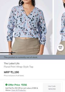 🆕Branded Fancy CROP Top 🔥