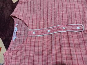 Vintage Welshire Plaid Top
