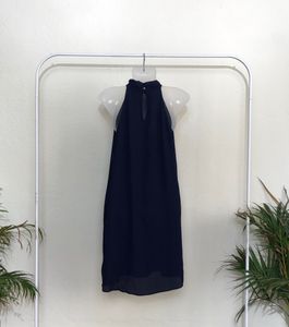Worthington Imported Navy Blue Casual Dress(Women)