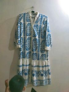 Pattern Midi Dress