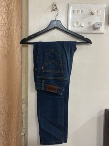 Dark Blue Denim Jeans