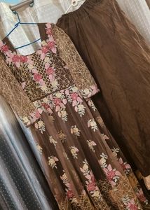 Brown New Design Gown