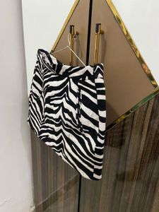 Zara Zebra Print Mini Skirt
