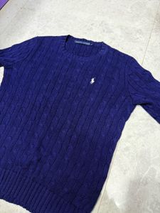 Ralph Lauren Old Money Cable Knit Sweater