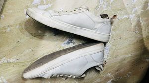 Men White Bata Shoes