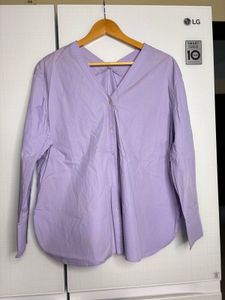 Lavender V-Neck shirt