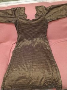 LessUsed Vintage Polka Dot SnuffColor Kurti