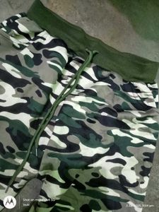 Camouflage Print Comfy Joggers
