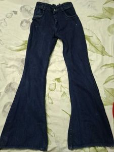 Flared Denim Jeans