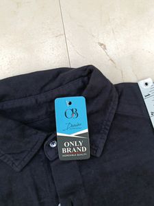 Apple Shirt Navy Blue