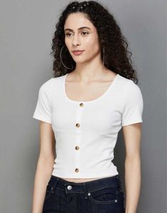 Scoop Neck Ribbed Top 🩷💥