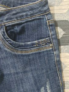 Dark Wash Denim Jeans