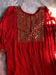 3 Ethnic Kurtas - Vibrant Colors