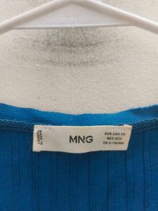 Mango Puff Sleeves Top