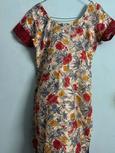 Floral Print Kurti