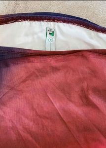 Tie-Dye Bodycon Mini Dress