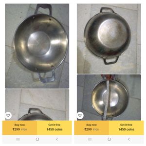 Stainless Steel Kadhai