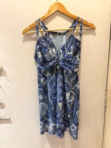 Beautiful Blue Paisley Cami Top