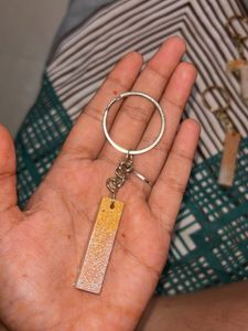 Alphabetic Resin Keychains