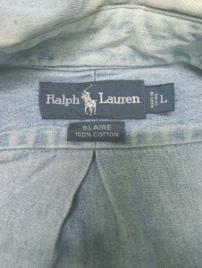 orignal denim ralph lauren shirt