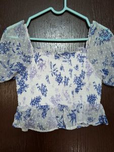 Floral Crop Top