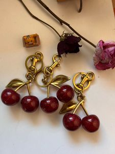 Coach Cherry Keychain 🍒