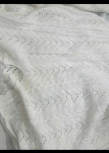 Cream Crochet Knit Sweater Top