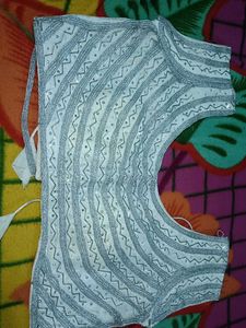 Embroidered White Blouse