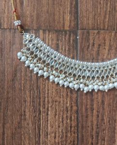 Kundan And Pearl Necklace