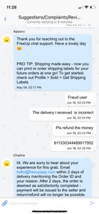Fraud seller and freeup motivating it
