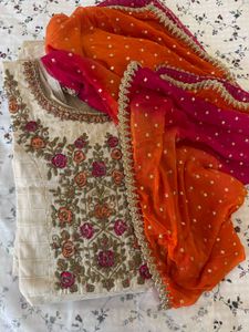 Elegant Embroidered Salwar Kameez