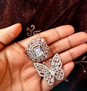 American Diamonds Ring Combo