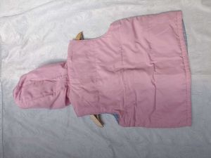 Puffer Vest with Toggle Details
