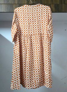 Rust Orange Kurta