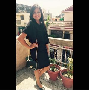 Black One-Shoulder Dress