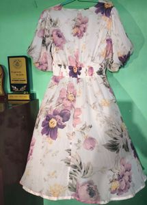 Floral Print Dress ( new)