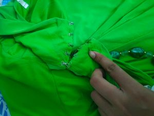 Lime Green Two-Piece Set