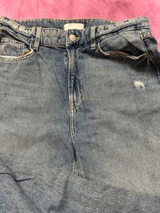 h&amp;m wide leg jeans