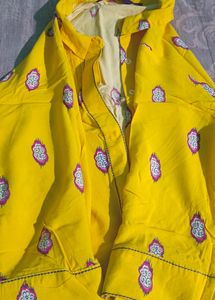 Light Yellow Shirt For Women