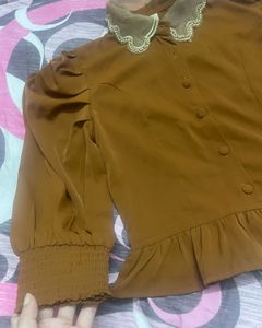 Brown Top For Bust 34/36