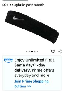nike strechable hair band