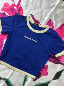 bonkers Blue 'Midnight Snack' baby tee
