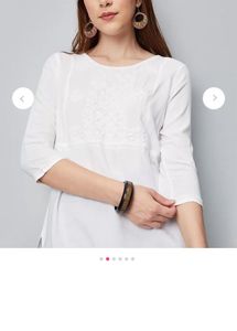 MAX Embroidered Floral Kurti