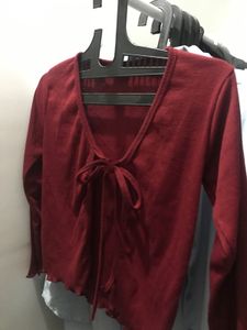 Maroon Shrug