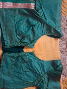 Elegant Ethnic Saree with stitched blouse