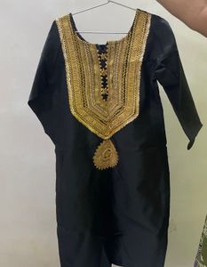 Black Suit With Banarasi Duppata