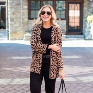 Y2K leo pattern Cardigan