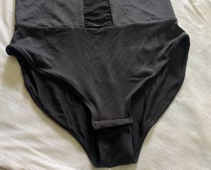 Black Long Sleeve Bodysuit