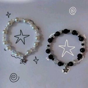 Star Charm Beaded Bracelet